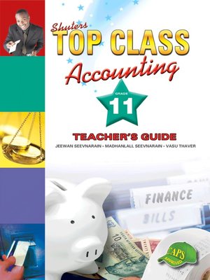 cover image of Top Class Accounting Grade 11 Teacher's Guide